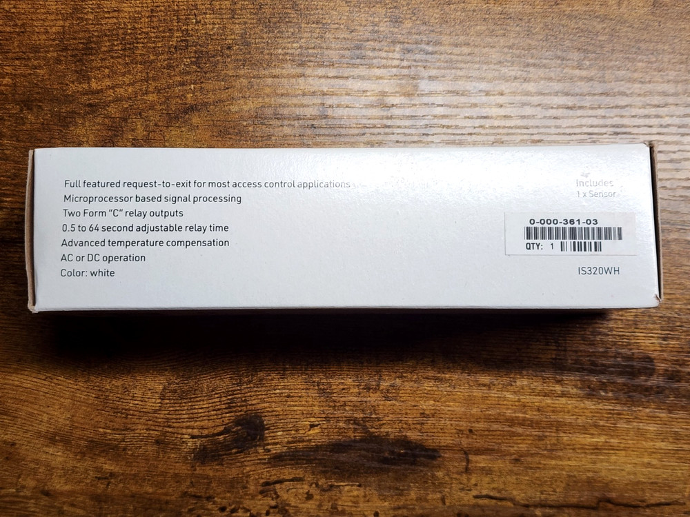 Resideo IS320WH Request-to-Exit PIR Motion Sensor – White