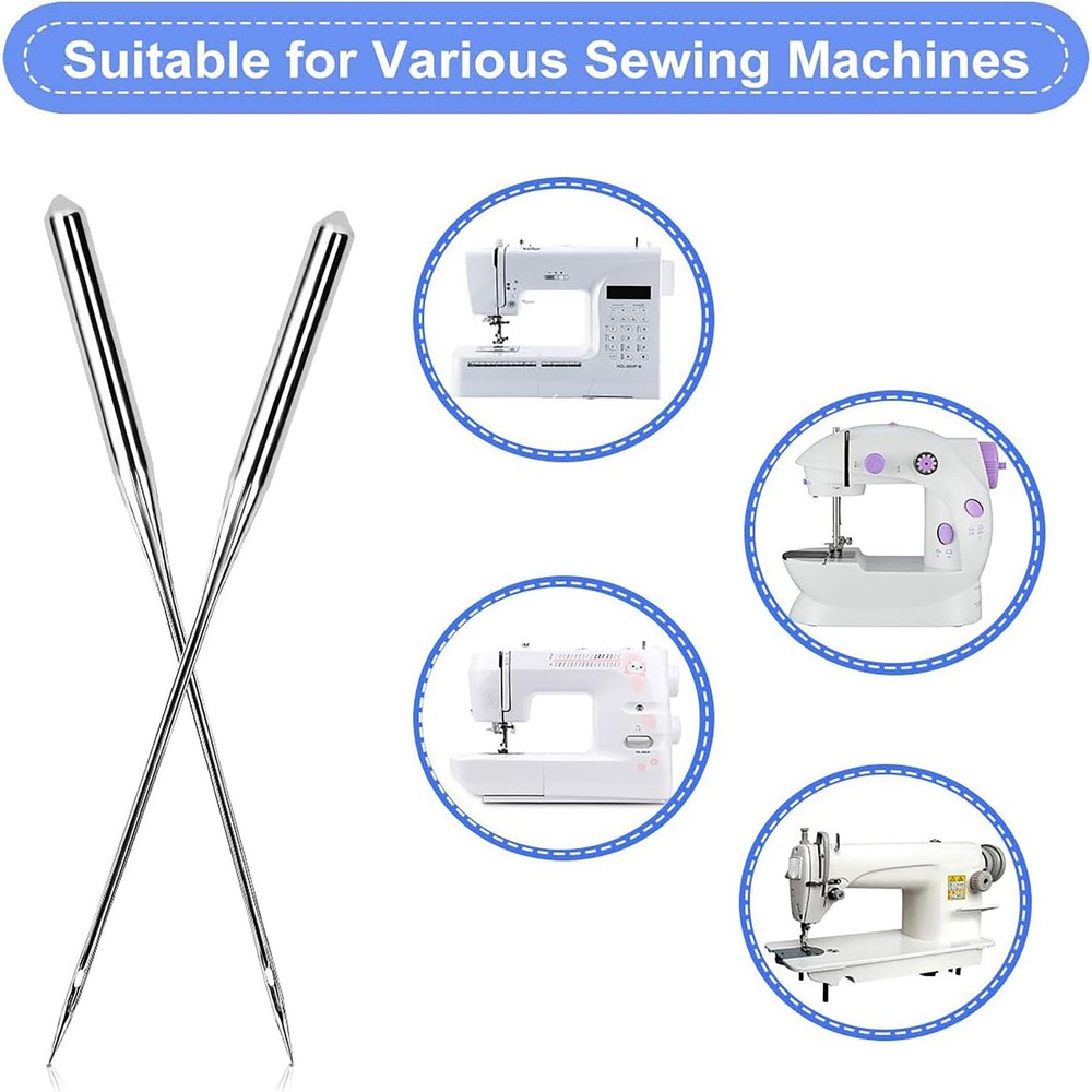 100PCS Sewing Machine Needles, Universal Needle for 100pc Set