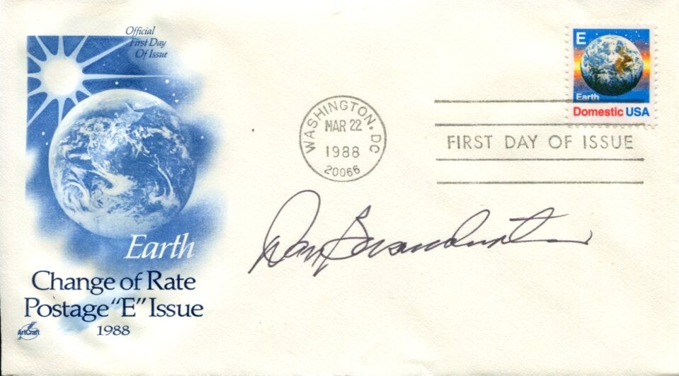 Dan Brandenstein NASA Astronaut STS Space Signed Autograph FDC
