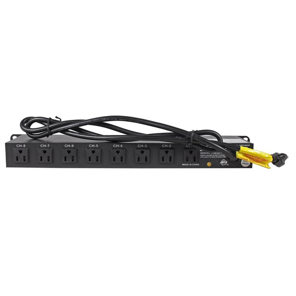 ADJ PC-100 8-Outlet AC Switch/Relay Panel