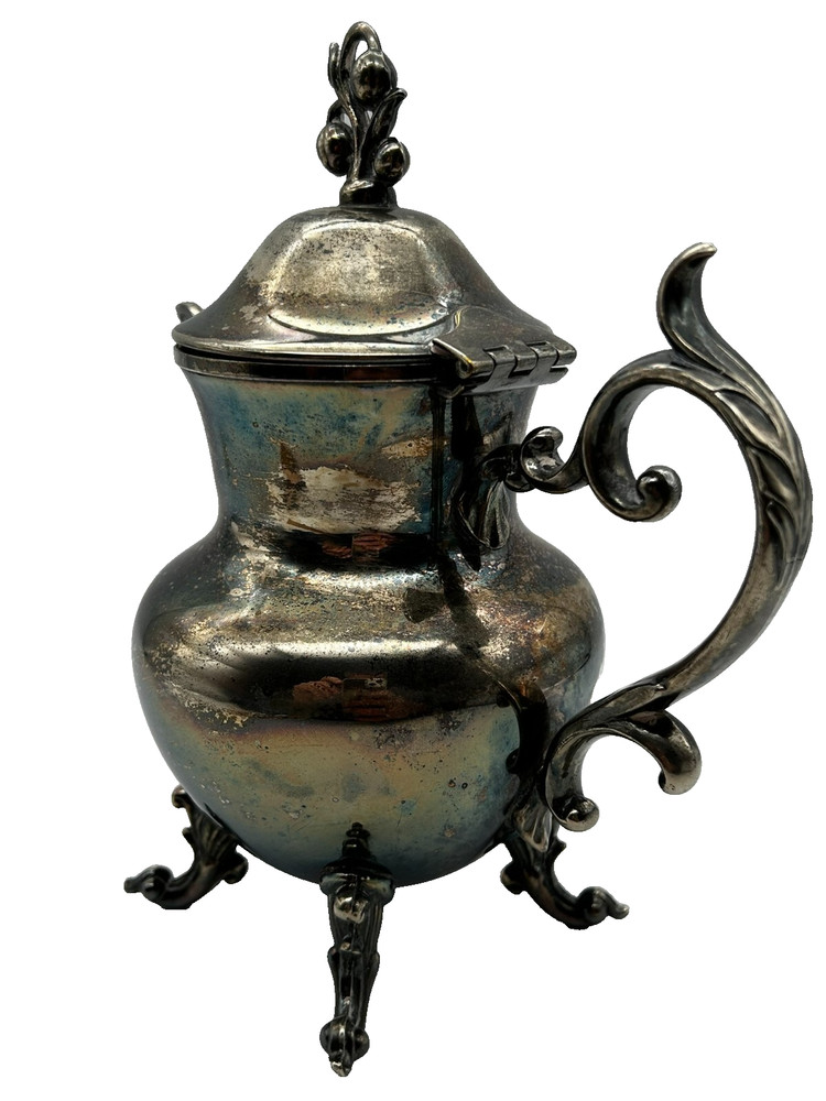 Birmingham Silver Co BSC Silver on Copper Creamer