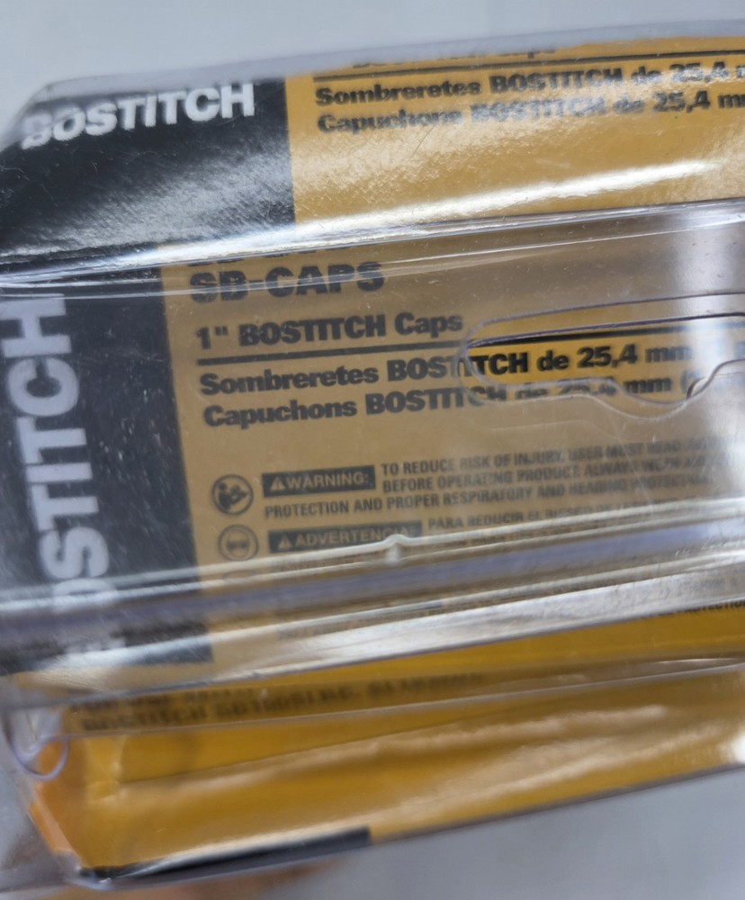 Bostitch SB-CAPS 1” Plastic Button Caps 1M