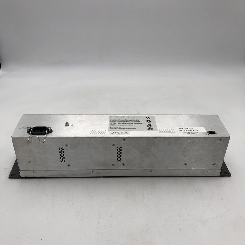 USED Grass Valley Encore/Prelude PMB Control Panel POWER TESTED READ A