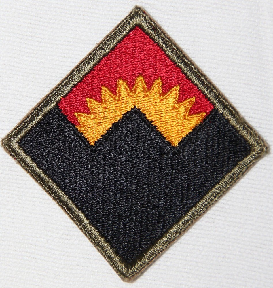 ORIGINAL WWII WESTERN DEFENSE COMMAND PATCH