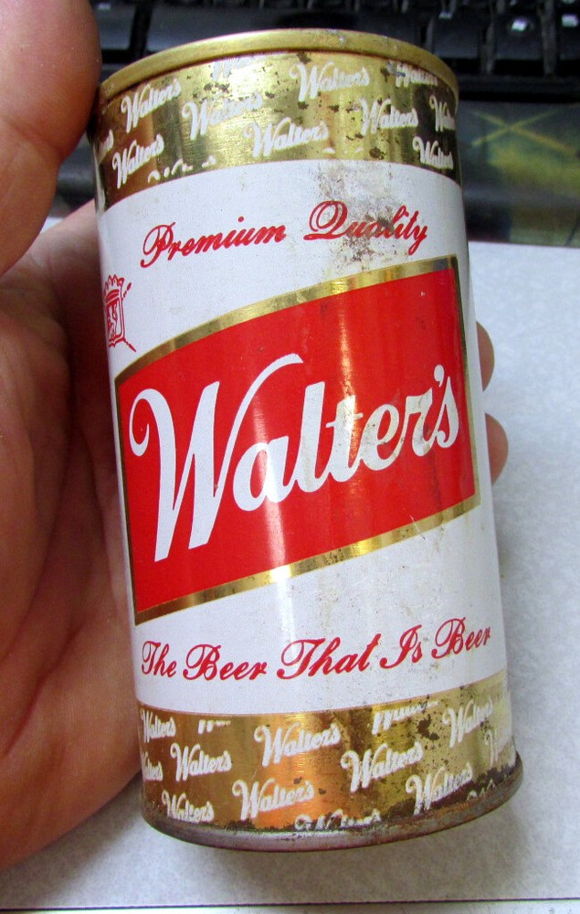 Premium Quality Walters Beer Pull tab style beer can, (empty), great colors
