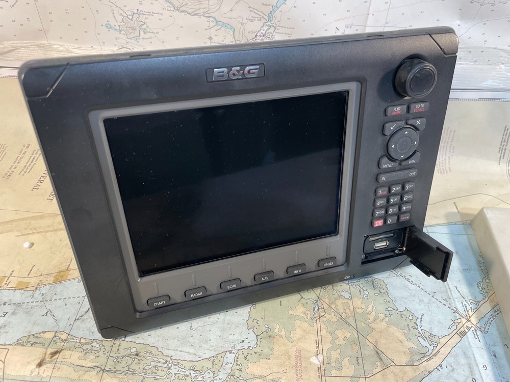 B&G Zeus Z8 Sailing Navigation / Chartplotter GPS System - Main Unit Display