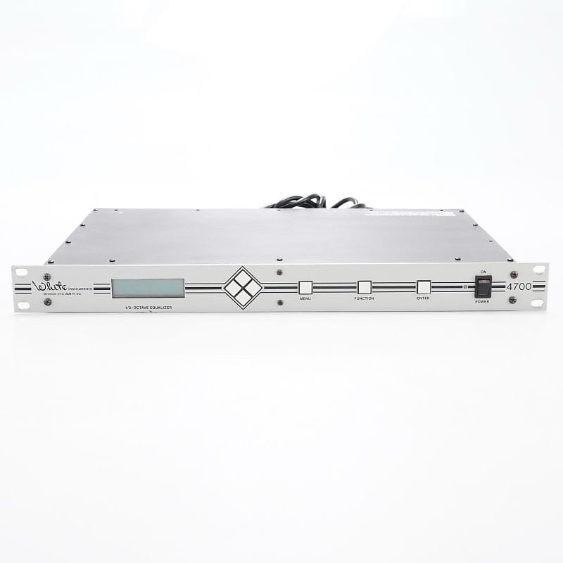 White Instruments 4700 1/3 Octave Equalizer Rack Mount