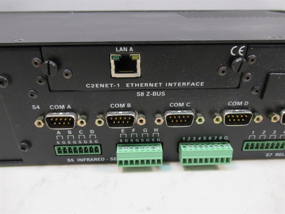 Crestron Audio Video Control Processor AV2 w/ C2ENET-1 Ethernet Rack Mount