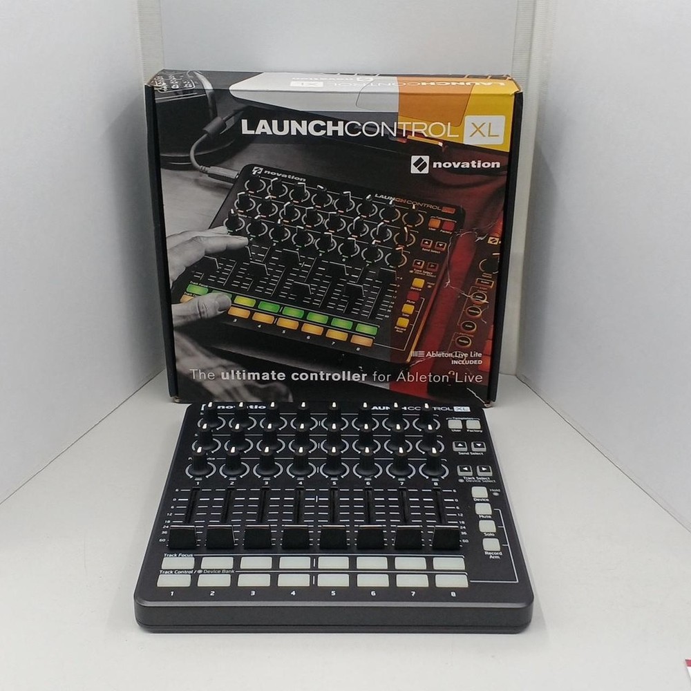Novation Launch Control XL MK2 MIDI DJ Controller Live Performance USB Manual