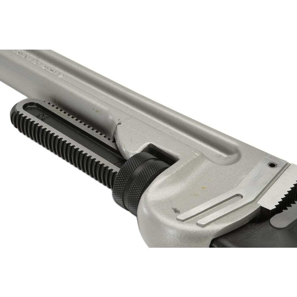 Paramount 24" Aluminum Adjustable Straight Pipe Wrench: 3" Max Pipe Capacity