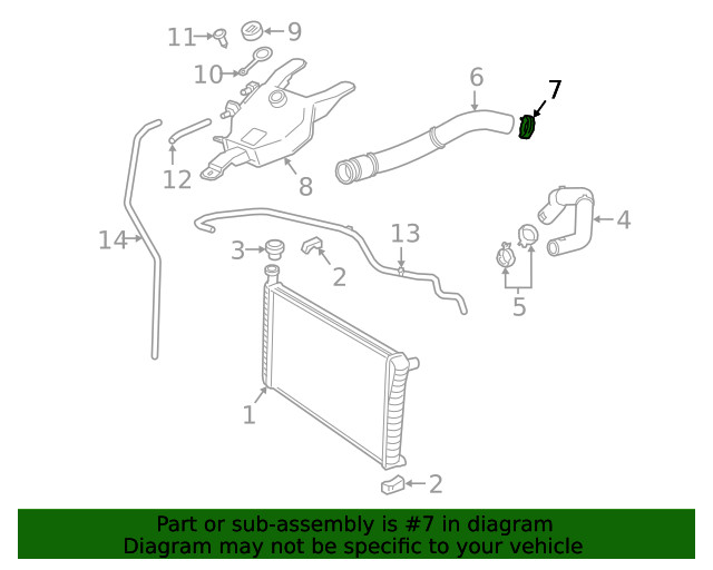 Genuine GM Multi-Purpose Clamp 11548098