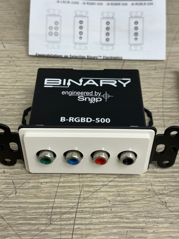 Binary AniwareBox Cat 5 Balun - B-RGBD-500