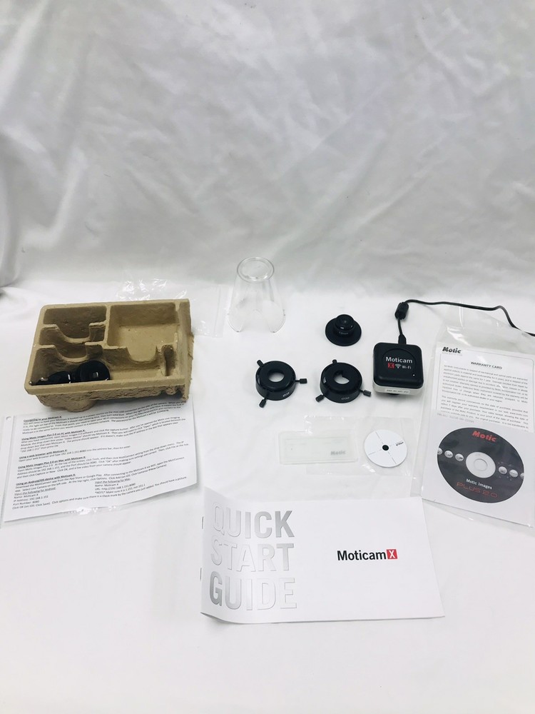 Motic Moticam X WiFi Digital Microscope Camera Mounts To Any Microscope Eyepiece
