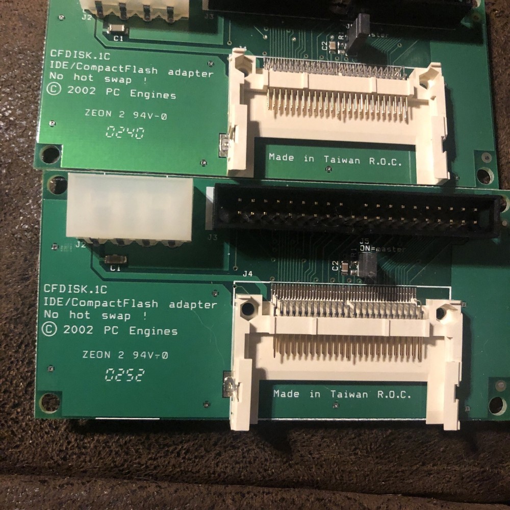 PC Engines CFDISK.1C IDE Compact Flash Adapter
