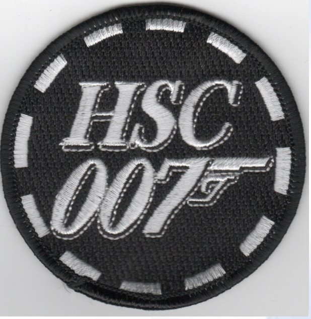 3" NAVY HSC-7 007 EMBROIDERED PATCH