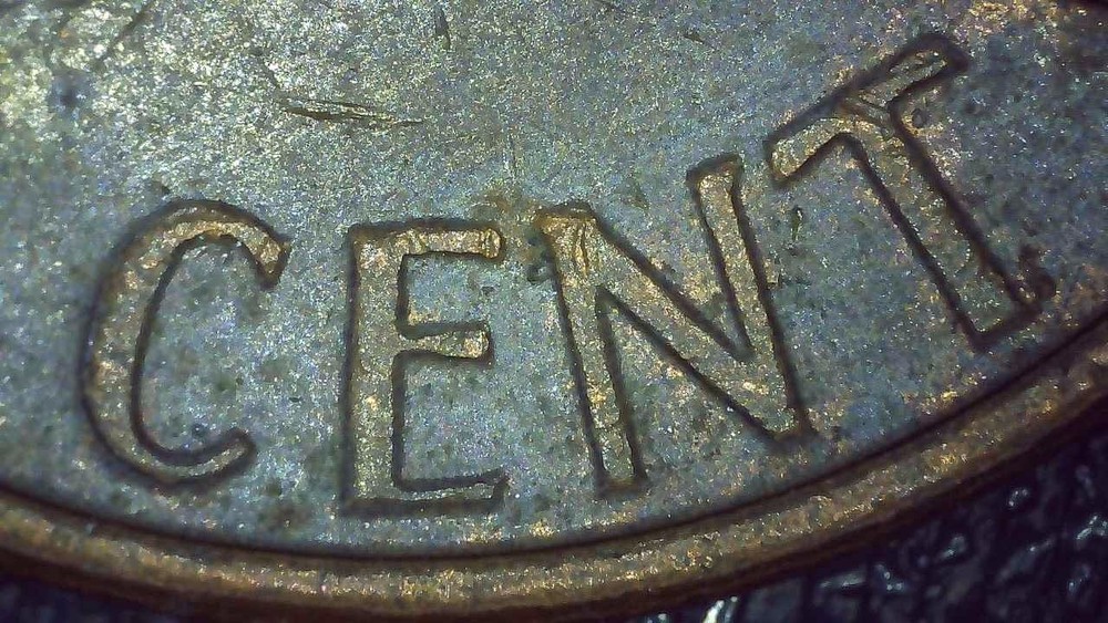 1979 D Lincoln Penny error repunched mintmark