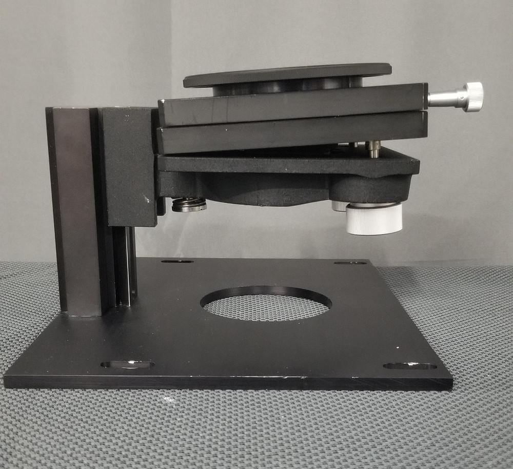 Nikon Interferometry Stage IF Tilting Rotating XY w/ Toolmaker Microscope Mount