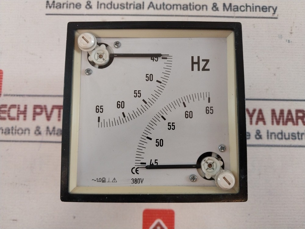 45-65 HZ Frequency Meter 380V