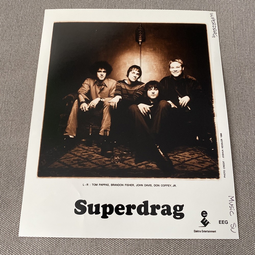 Superdrag Press Photo 8x10, See Description.