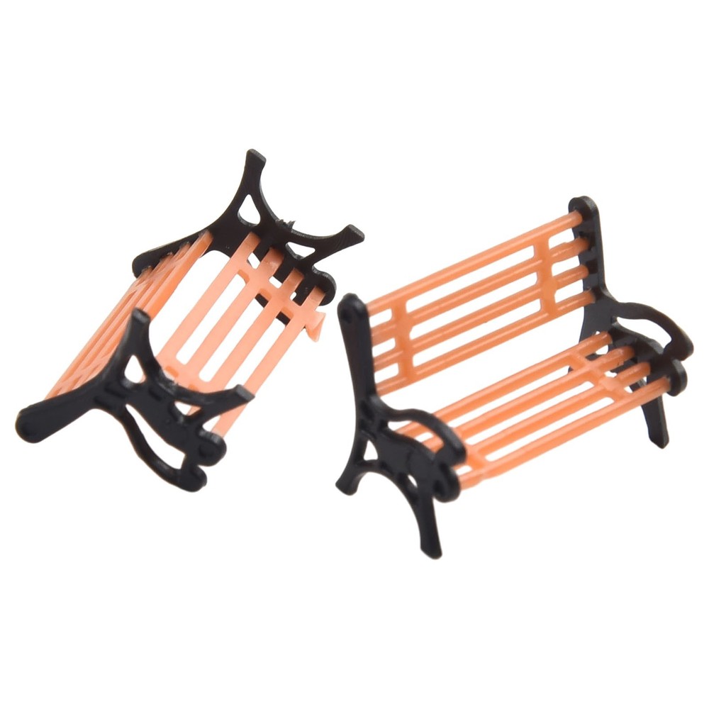 Model Train Model High Quality Model Park Bench Park Layout Settee Street