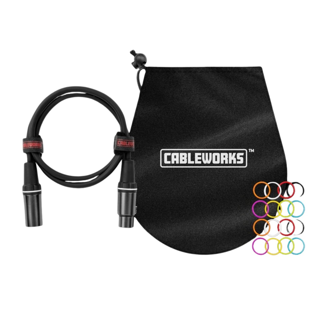 Gator Composer Series XLR Microphone Cable, 3'