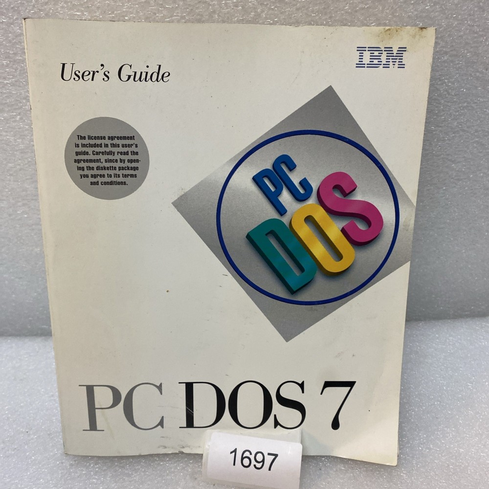 IBM PC DOS 7 User's Guide 1995 Edition