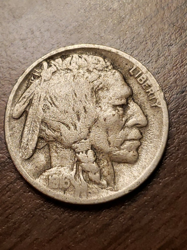 1916 D Buffalo Nickel