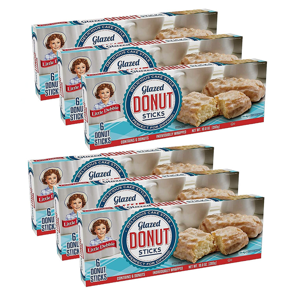 Little Debbie Snacks Donut Sticks, 6 Boxes