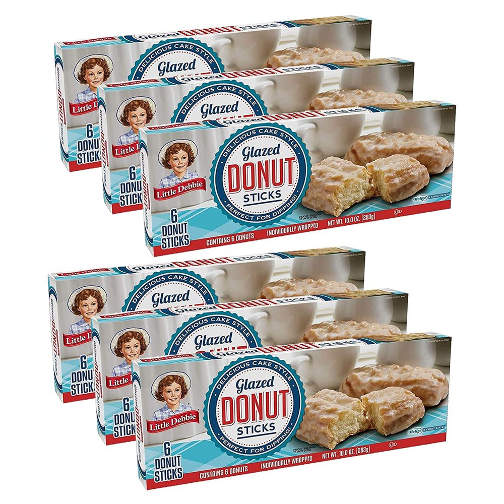 Little Debbie Snacks Donut Sticks, 6 Boxes