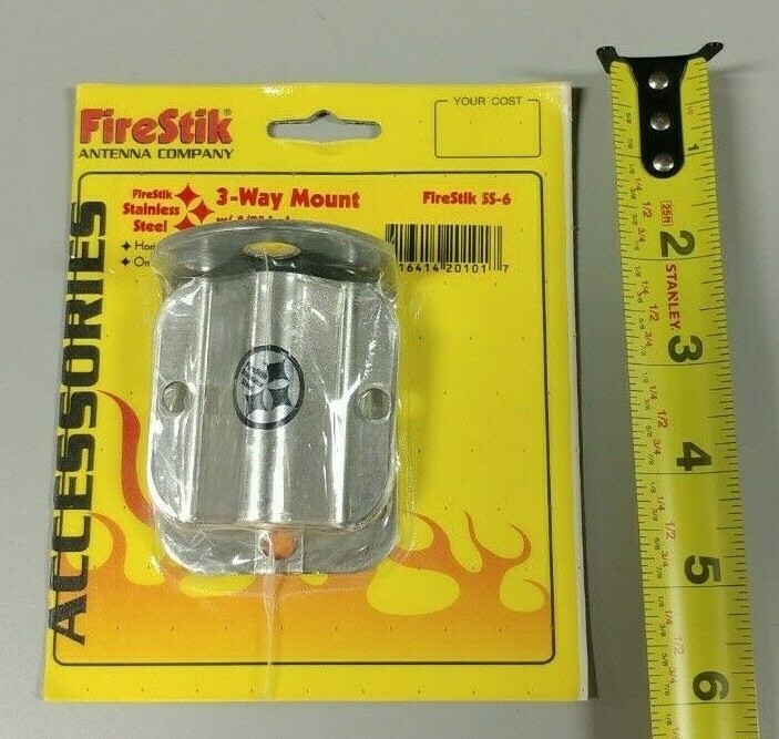 FireStik SS-6 3-Way Mount | For CB antennas