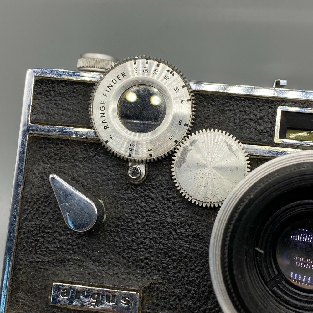 Argus C3 Brick 35mm Rangefinder Camera w/ Cintar Lens
