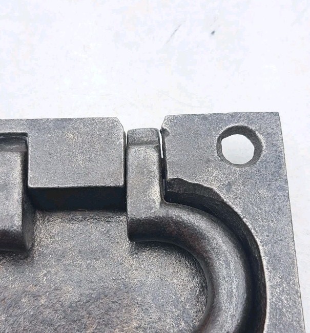 Antique Tool Box Chest Handles Recessed Drop Pulls Vintage Hardware Pair Handle