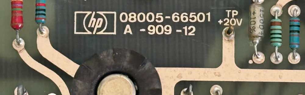 USED HP 08005-66501 Circuit Board