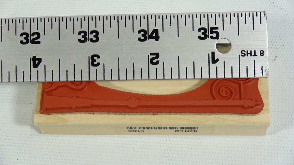 Memory Box Night Cat Halloween Mounted Rubber Stamp E1403