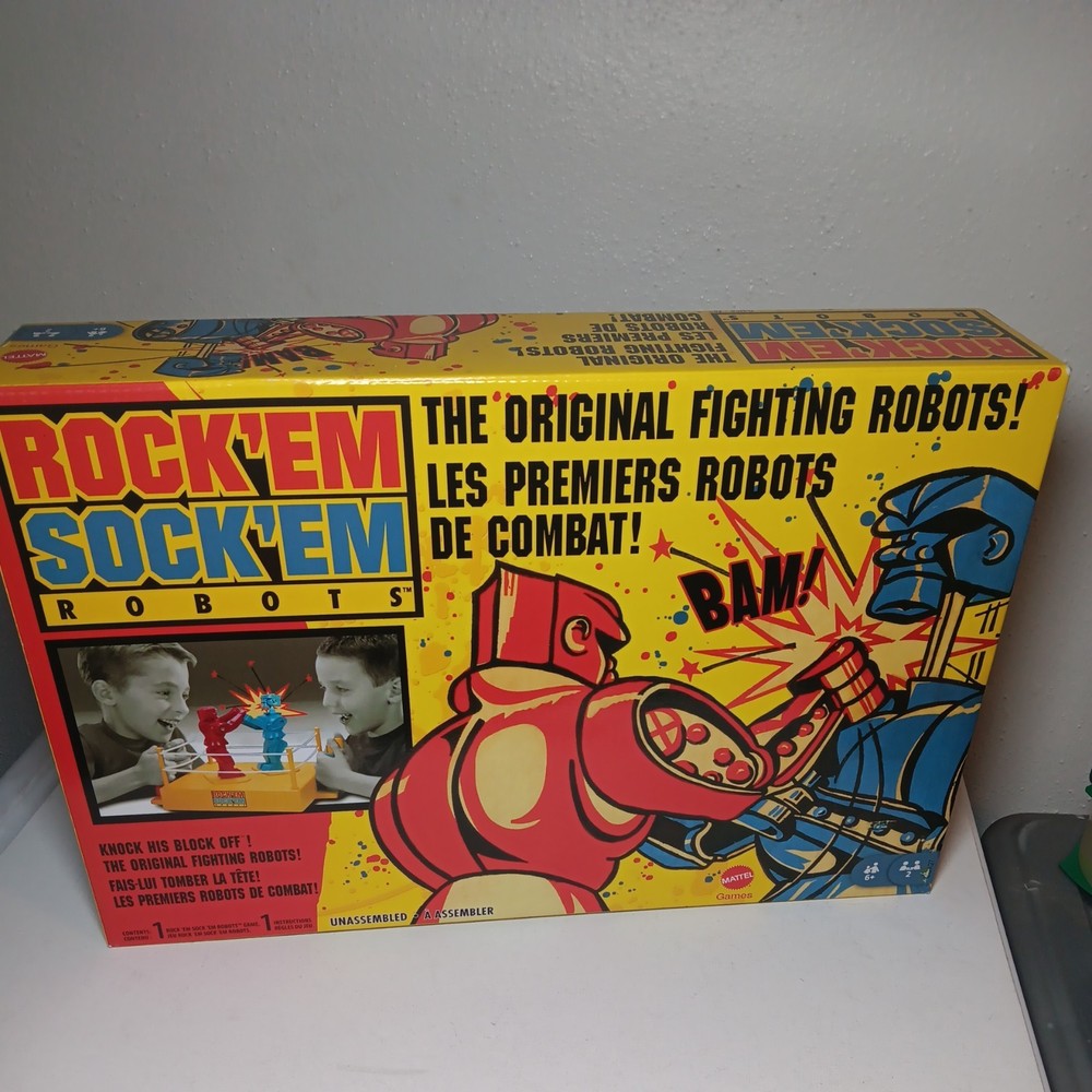 Rock 'em Sock 'em Robots Game 2021