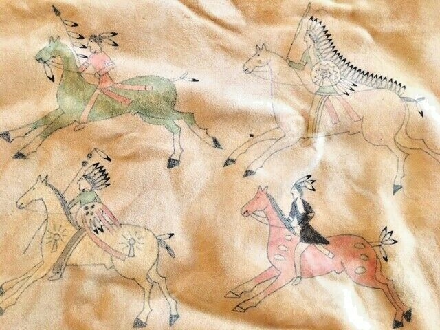 American Indian Elk Hide Robe