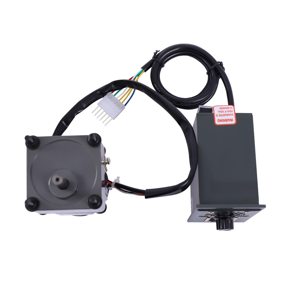 110V Adjustable Speed Gear Motor with Speed Controller and Low Noise