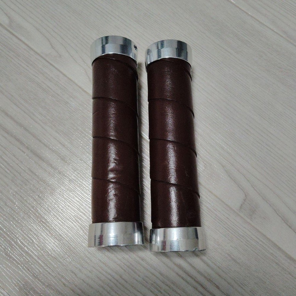 Brooks leather grips