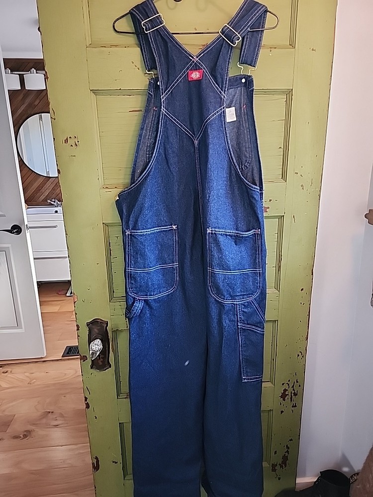 Dickies Overalls 30 X 30 Blue