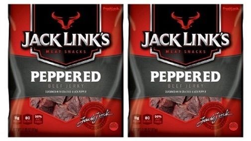 Jack Link's Peppered Beef Jerky 2 Bag Pack