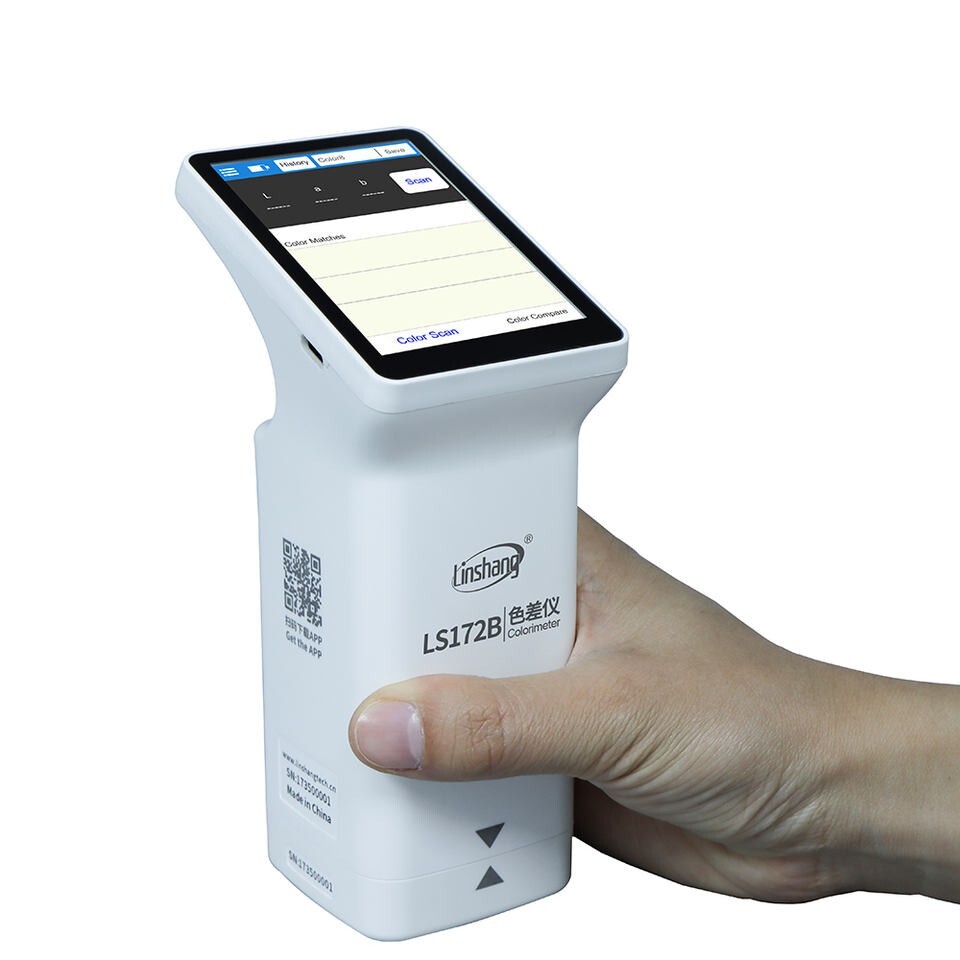 Color Difference Meter Analyzer Touch Screen 45/0 for Coating Ceramic Plastic