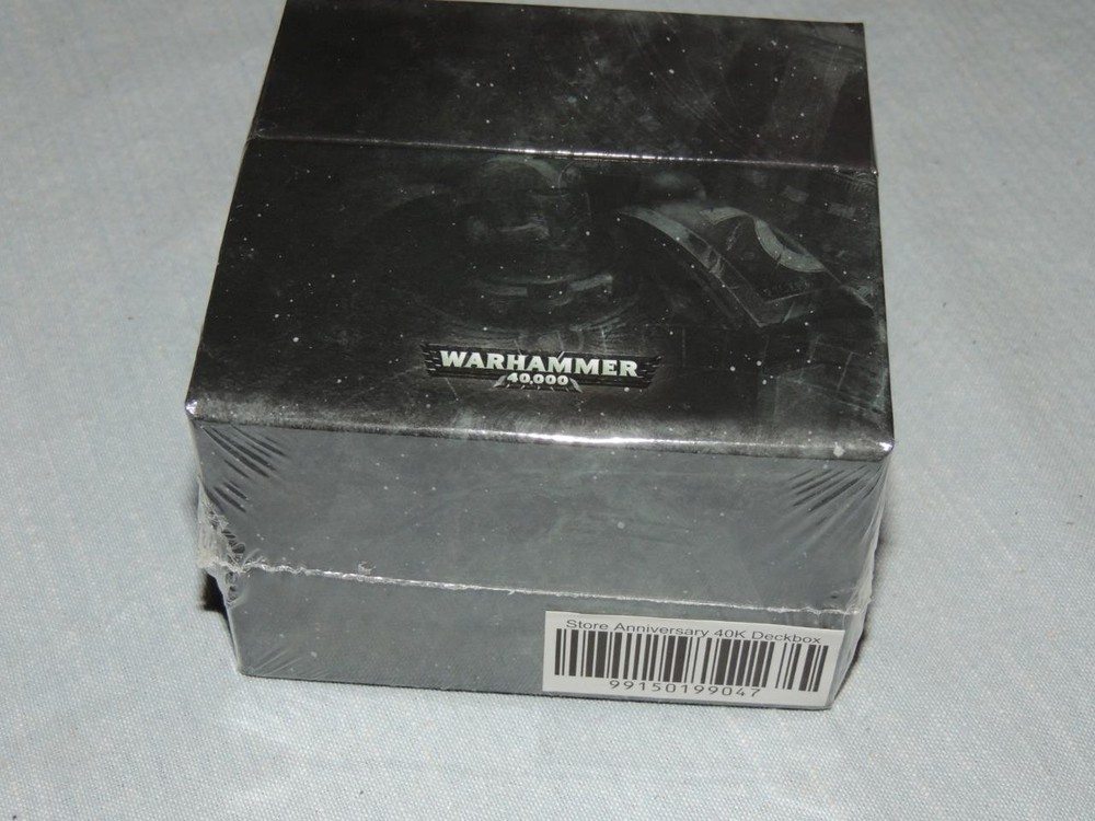 Warhammer 40K Deck Box Store Anniversary NEW MIP SEALED