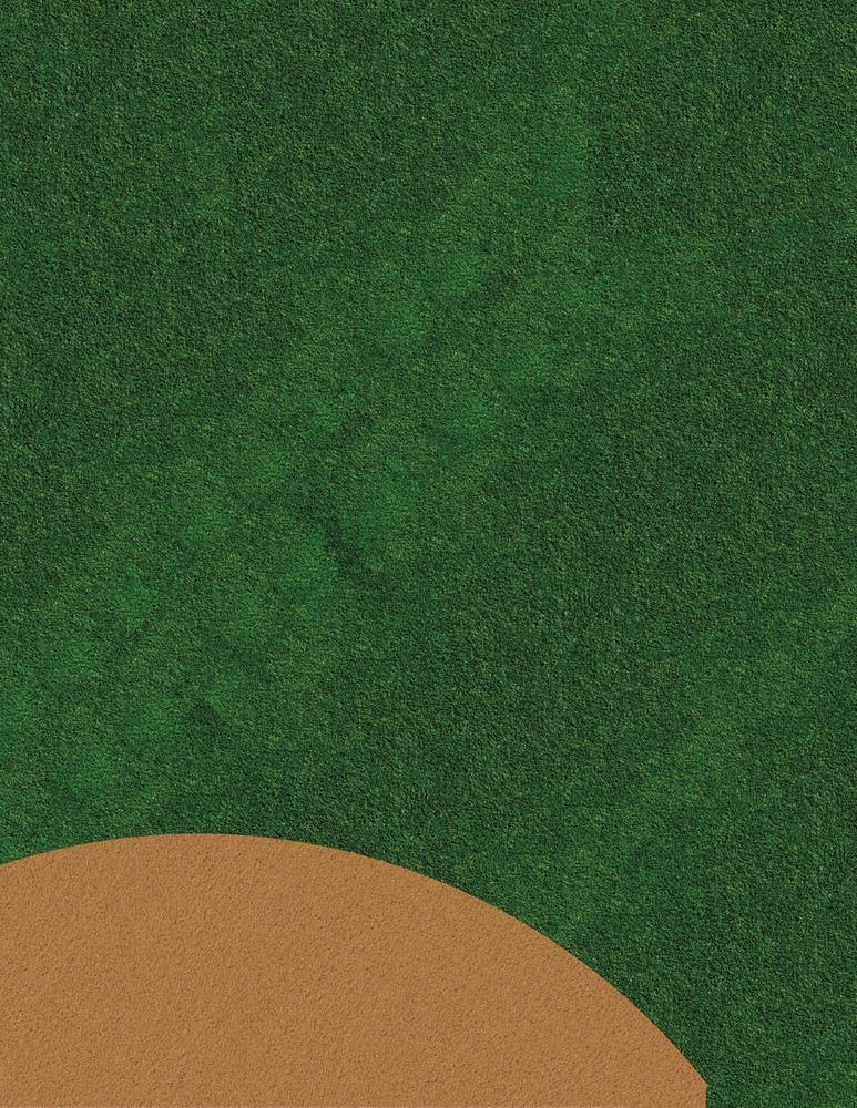 O Scale Baseball Field Model Train Scenery Sheets – Train Layout Feature