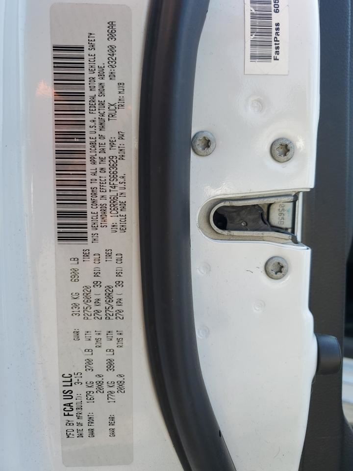 CONTROL PANEL OEM 2015 DODGE RAM1500 1YR WRNTY