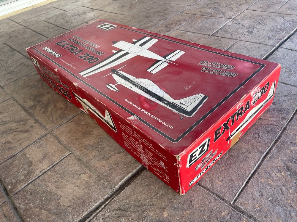 E-Z Models The EXTRA 230 R/C Model Airplane Kit