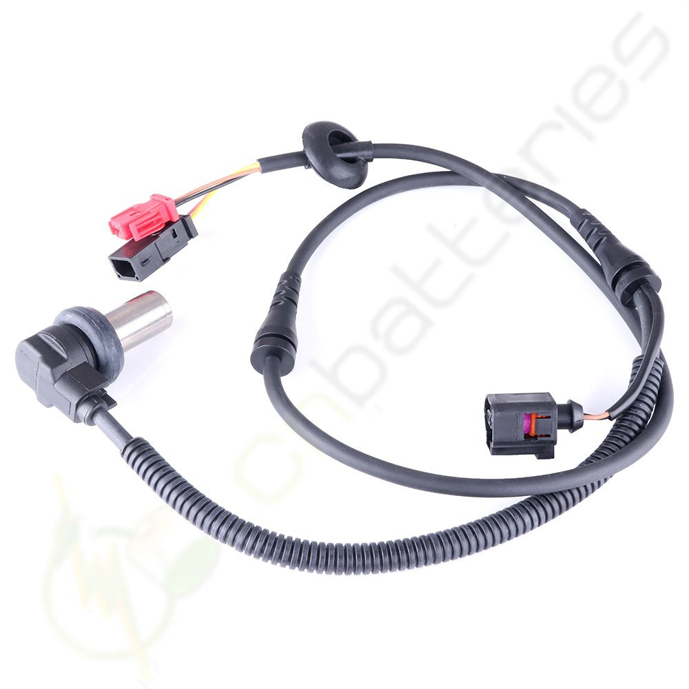 Pair Front Left & Right ABS Wheel Speed Sensor Assembly For Audi S4 2000-2002