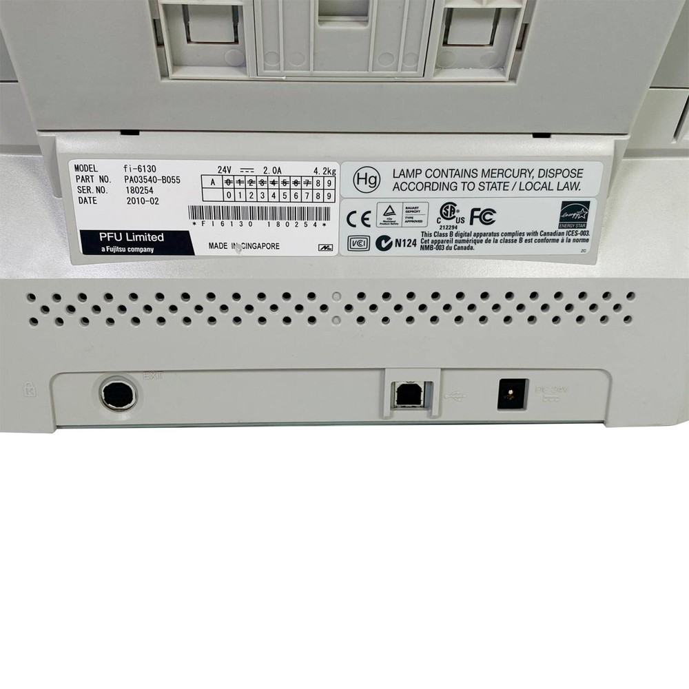 Fujitsu FI-6130 Document Pass-Through Document Scanner FULL PACKAGE IN BOX🔥