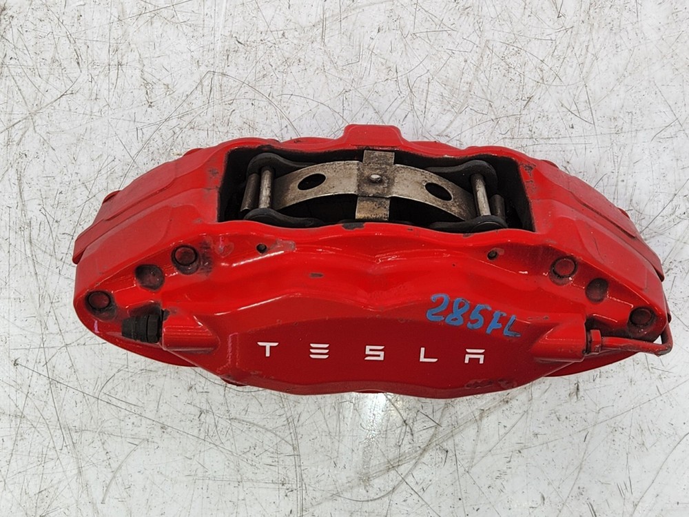 ✅ 2012-2020 OEM Tesla Model S Front Left Driver Side Brake Caliper Brembo Red