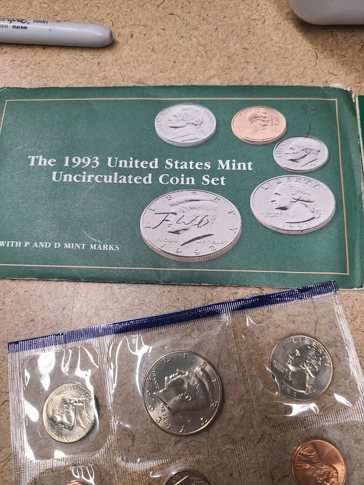 1993 United States Mint Set in Original Packaging