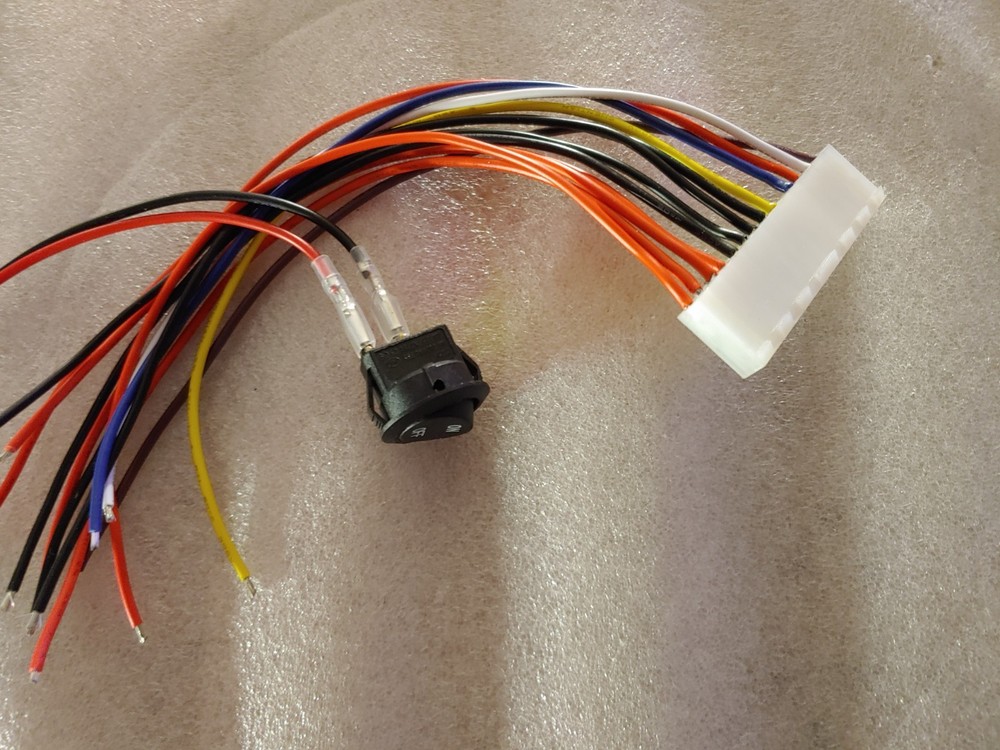 Amiga A2000 PSU Pre-Wired Connector
